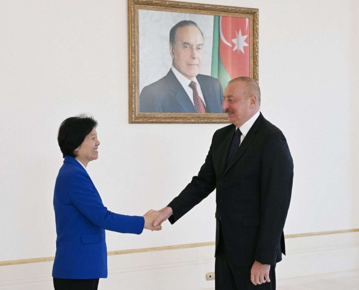 İlham Əliyev daha bir qəbul keçirdi -  Yenilənib-FOTO