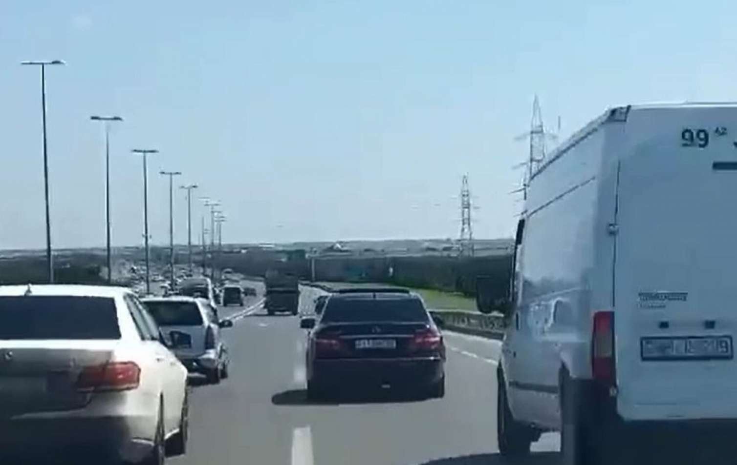 Bakıda yarışan sürücülər cəzalandırıldı - VİDEO 