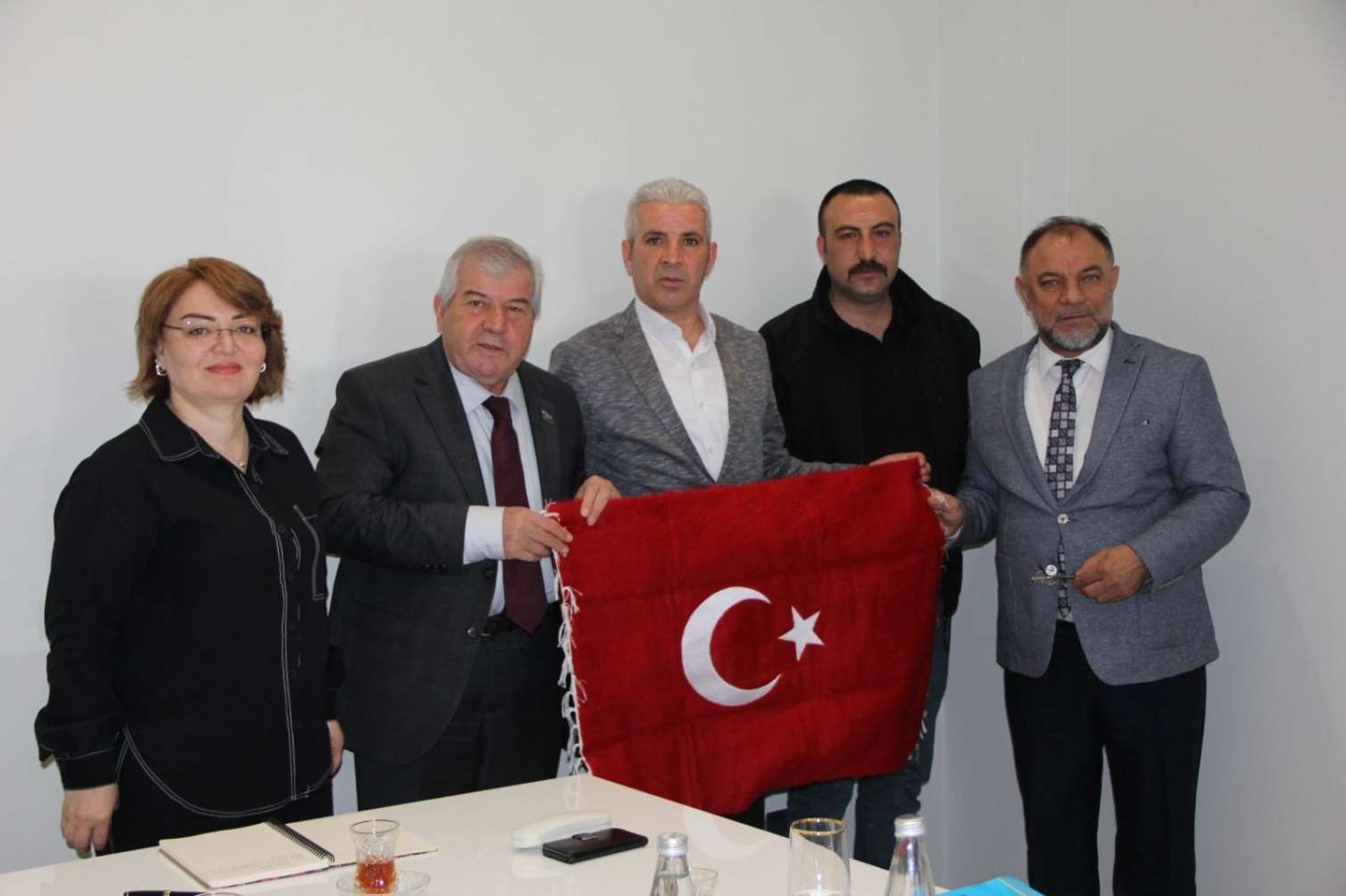 Sabir Rüstəmxanlı Türkiyədən gələn şəhid ailələri ilə görüşdü - FOTO 