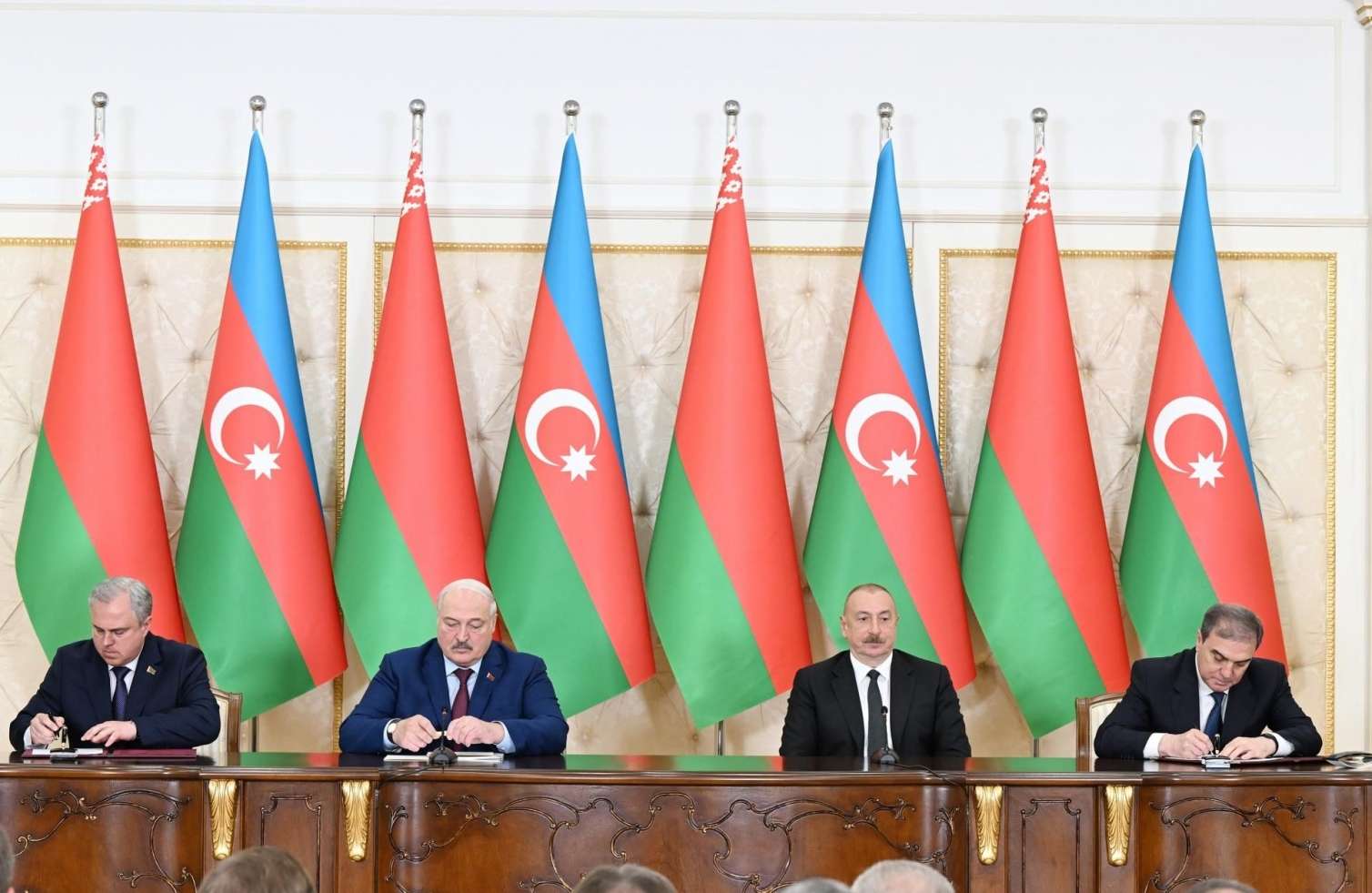 Azərbaycan-Belarus sənədləri imzalandı -  Yenilənib