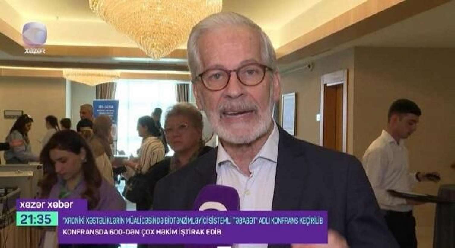 Məşhur tibbi ekspert BAKIDA 