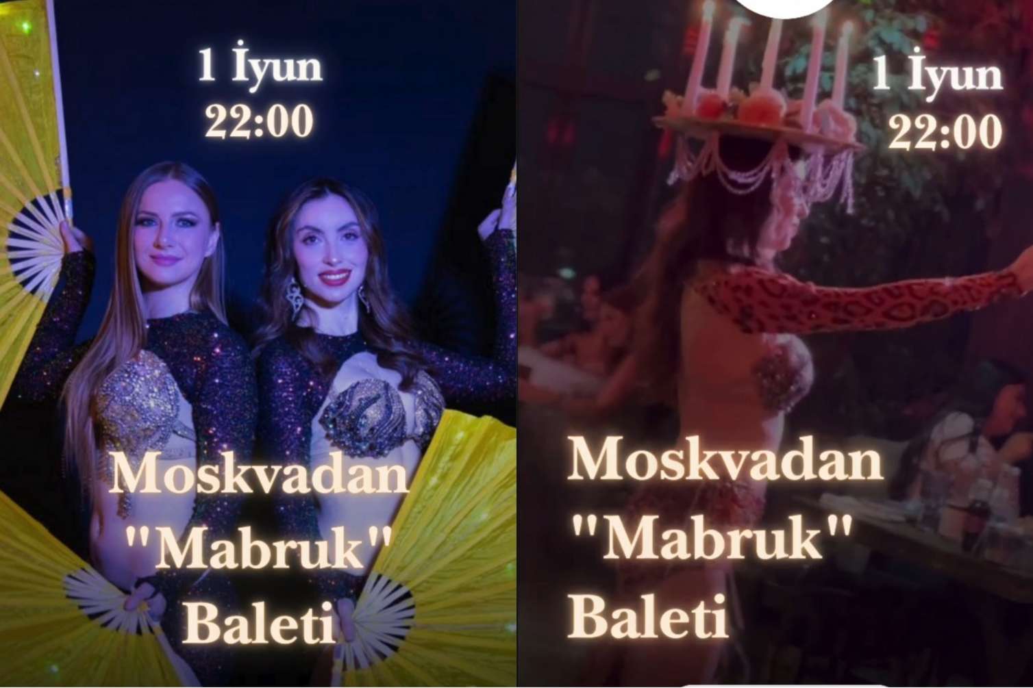 Bakıda möhtəşəm şou: "Mabruk" baleti "Yaban Bulvar"da - VİDEO 