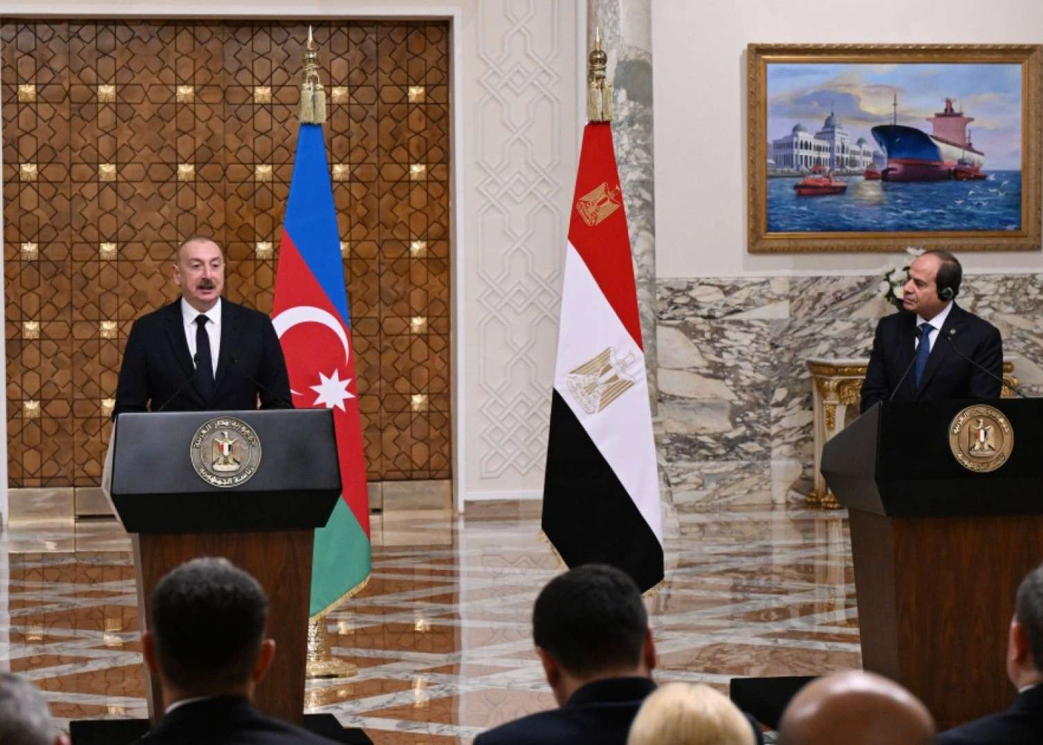 Prezidentlər mətbuata bəyanatlarla çıxış etdilər -  Yenilənib