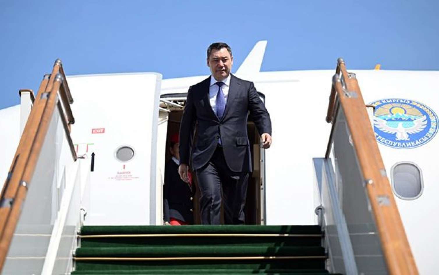 Садыр Жапаров в Азербайджане 