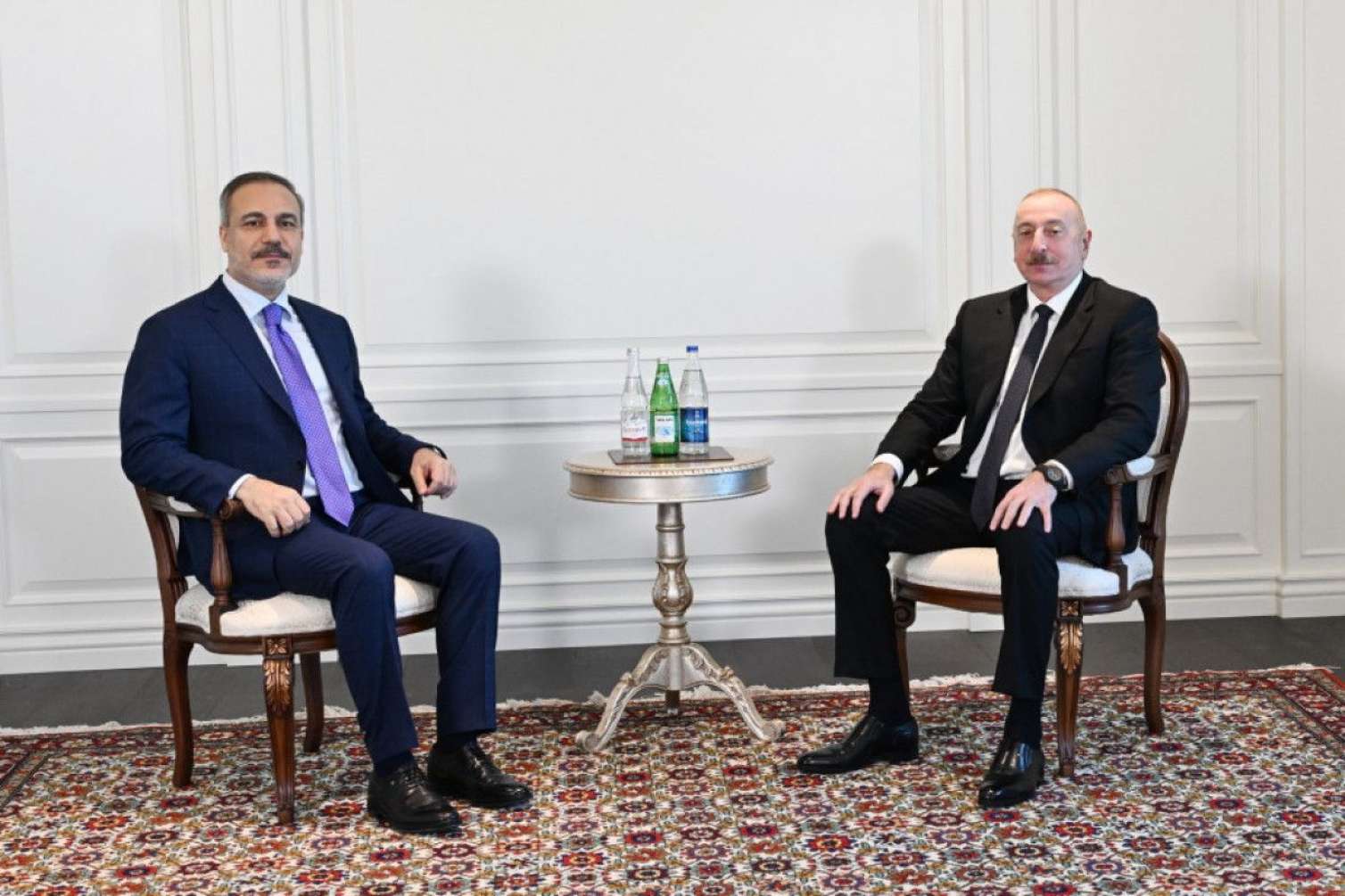 Prezident Hakan Fidanı qəbul etdi 