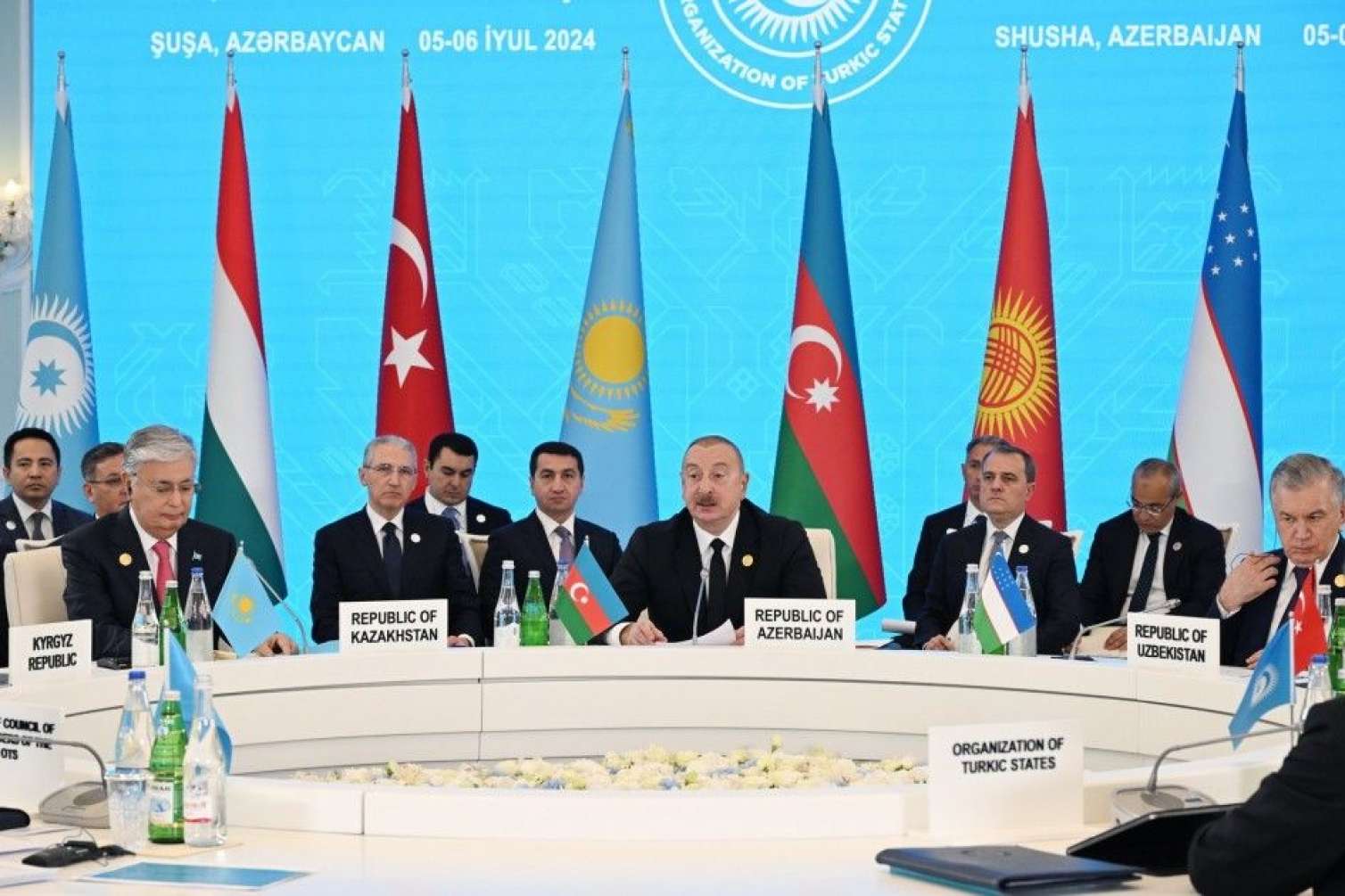 Şuşada TDT dövlət başçılarının qeyri-rəsmi Zirvə görüşü keçirilib - FOTO/YENİLƏNİB 