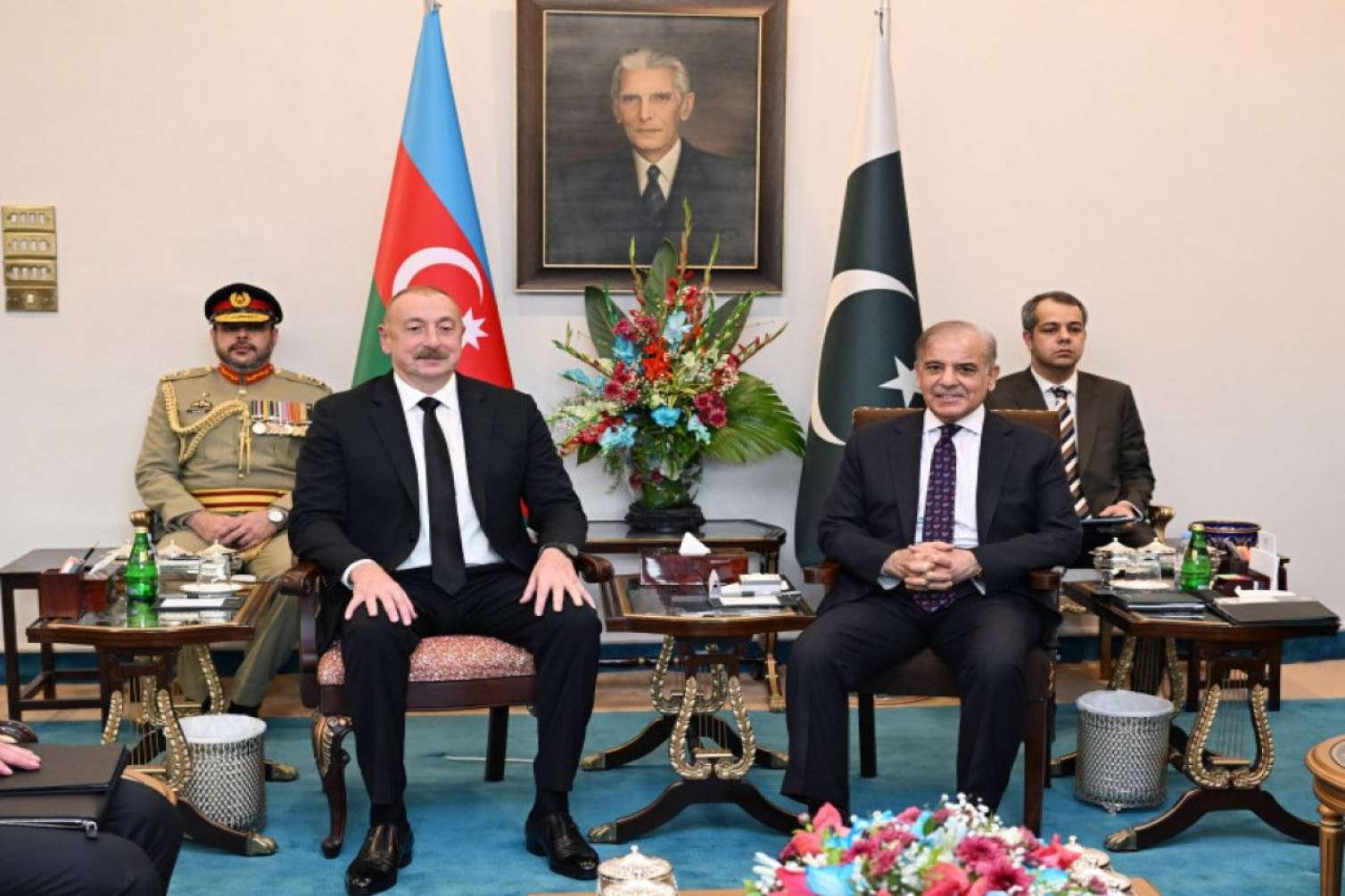 Prezidentin Pakistan Baş naziri ilə görüşü oldu -YENİLƏNDİ 