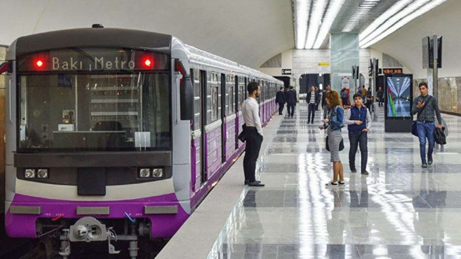 Metro kondisioner problemi: Sərnişinlər narazıdır - VİDEO 