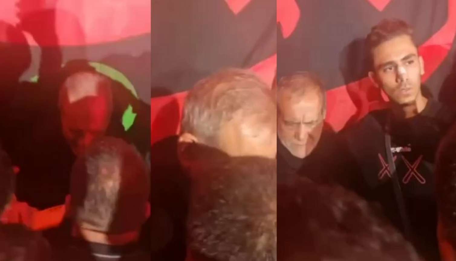 Pezeşkian Aşurada yıxıldı - Anbaan VİDEO 