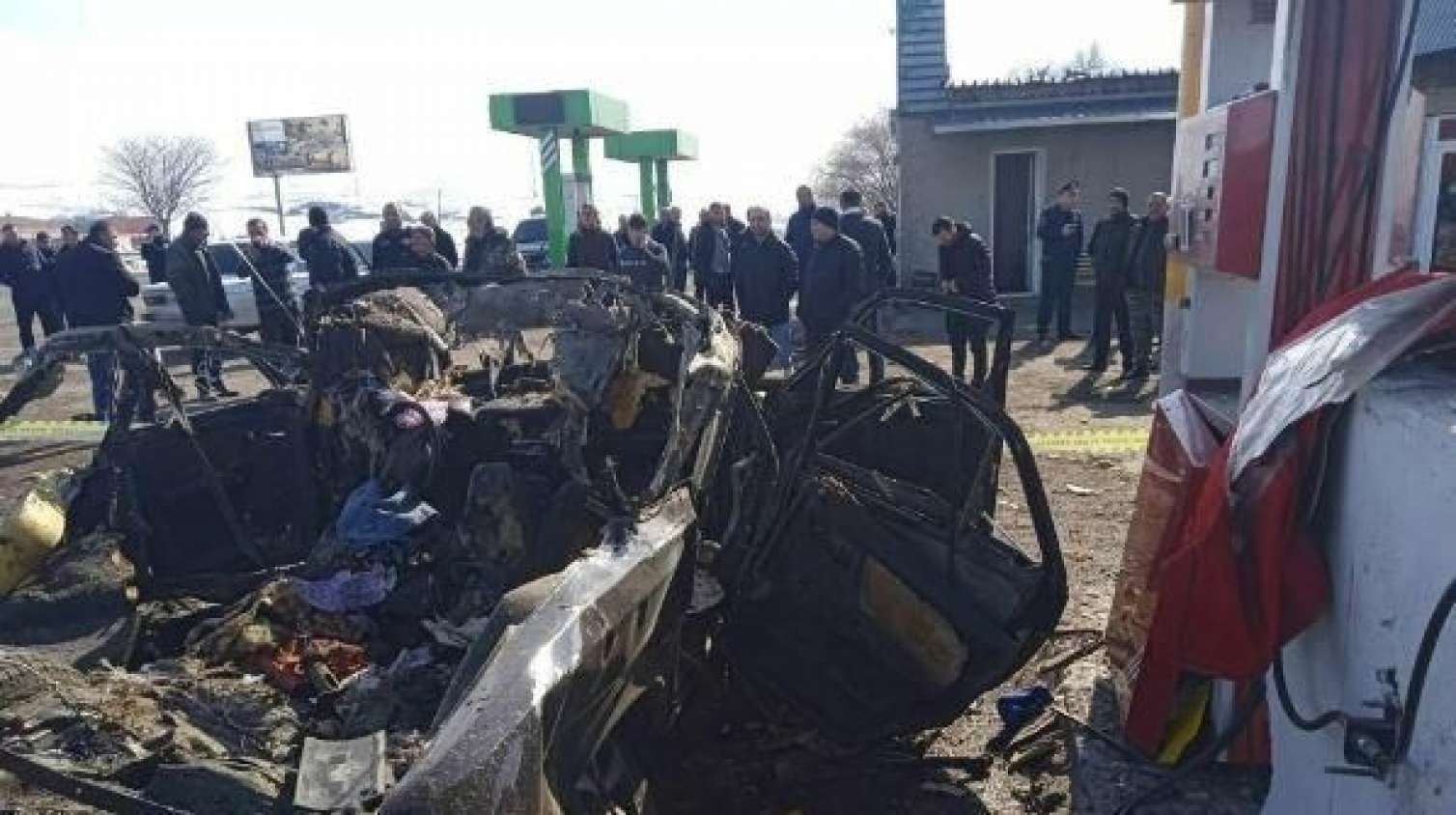 Qafanda partlayış: Ölən var 