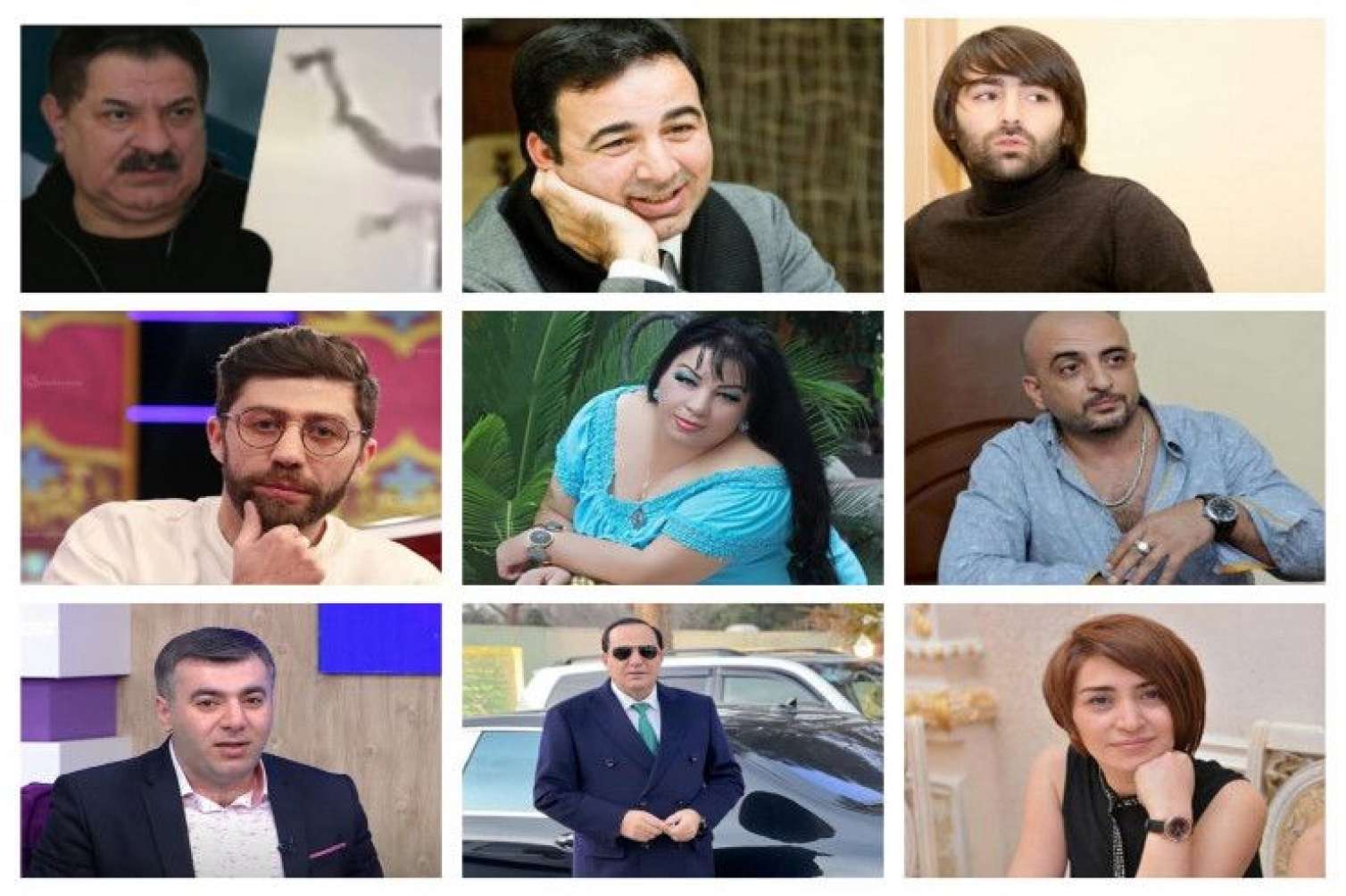 Polisə düşən məşhurlarımız - SİYAHI 