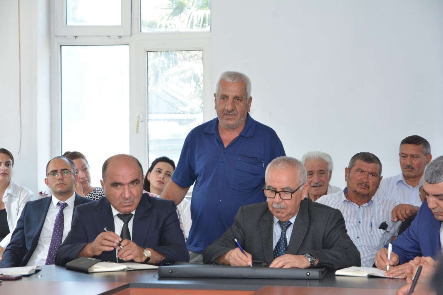 Abşeronda şəhid ailələri və vətəndaşlarla görüşlər keçirildi -  FOTO