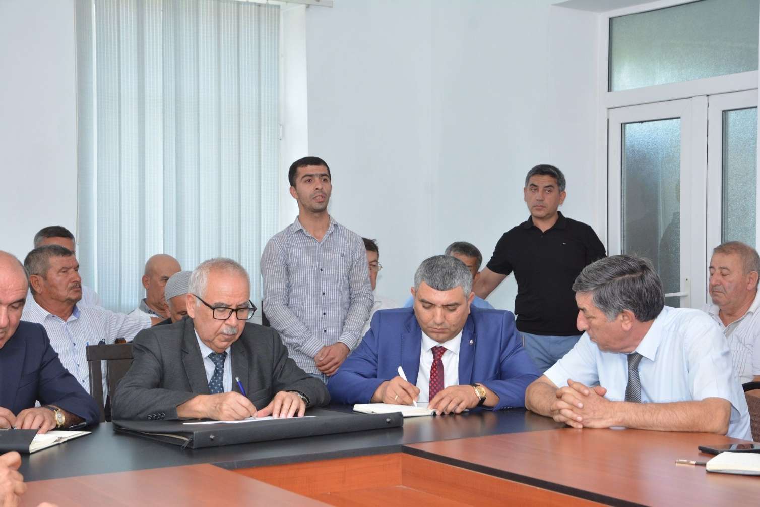 Abşeronda şəhid ailələri və vətəndaşlarla görüşlər keçirildi -  FOTO