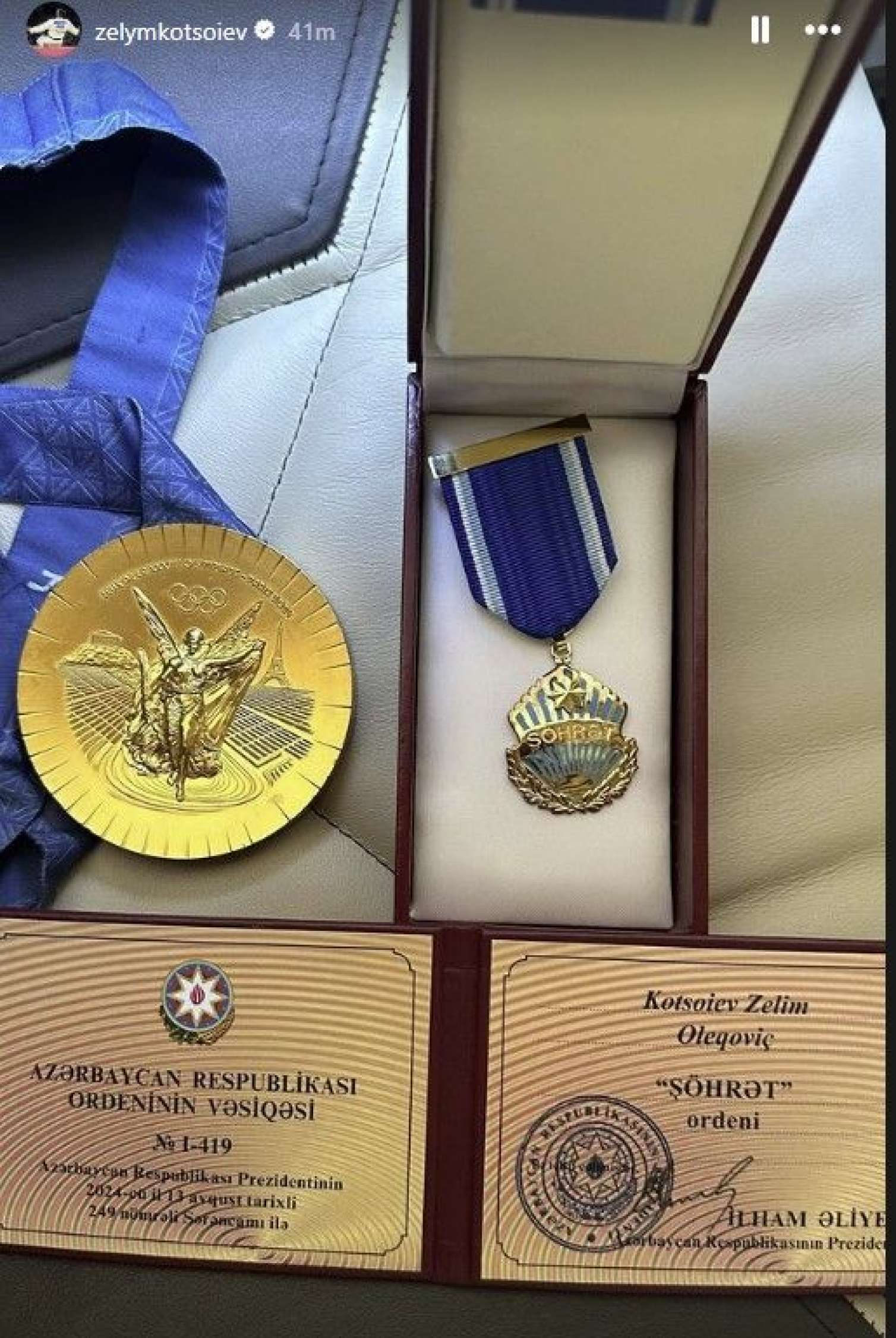 Prezidentlə görüşdən sonra bu fotoları paylaşdılar 