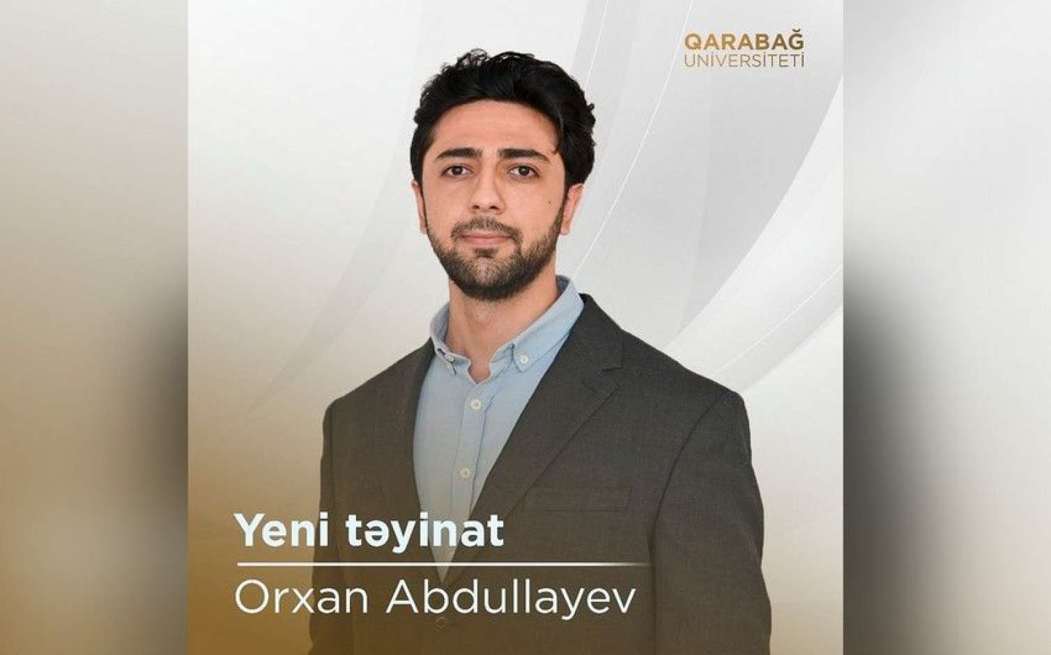 Qarabağ Universitetində yeni TƏYİNAT 