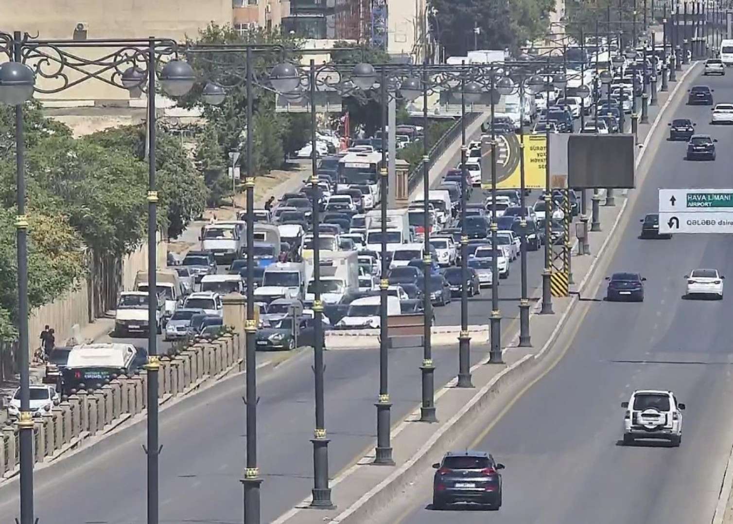 "Qələbə" dairəsi istiqamətində yol açıldı -  Yenilənib