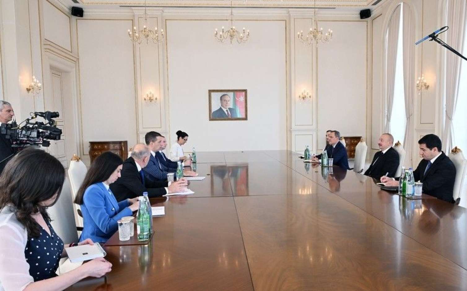İlham Əliyev Serbiyanın xarici işlər nazirini qəbul etdi -  FOTO