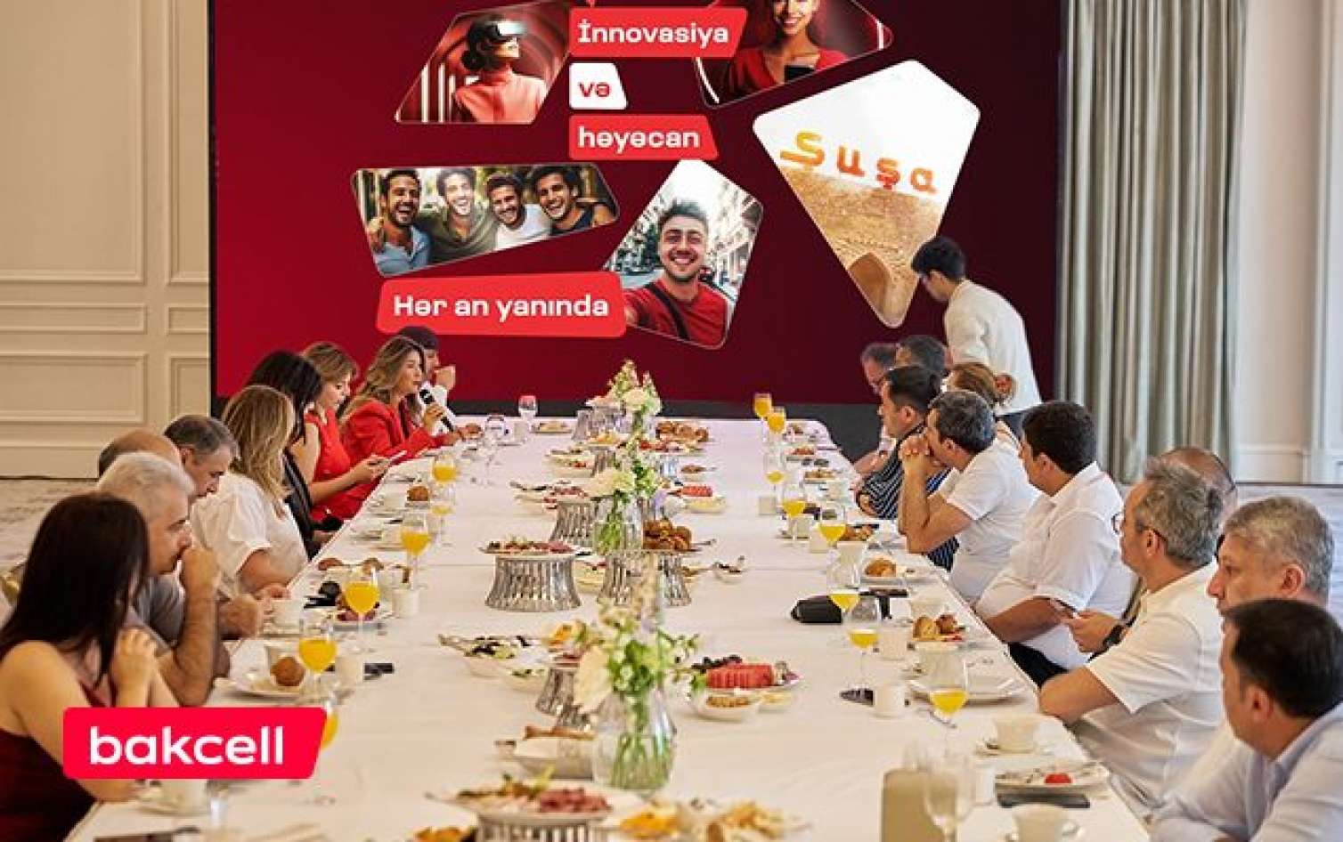 “Bakcell” və Bakı Şəhər Halqası Əməliyyat Şirkəti jurnalistlərlə görüşdü -  FOTO