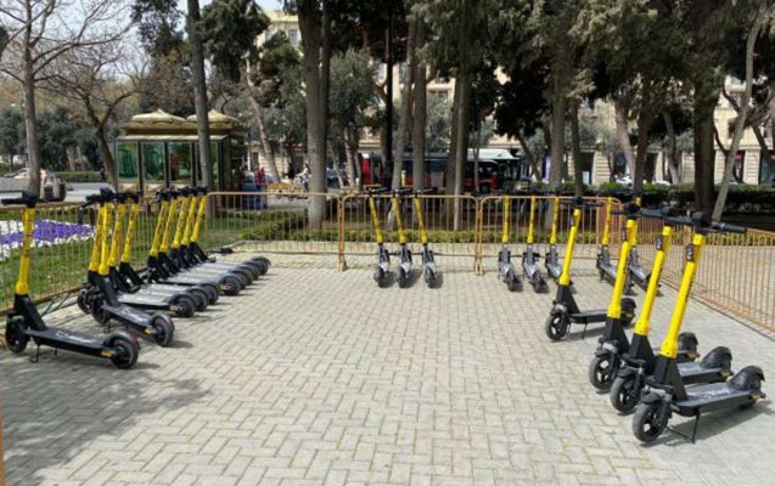 Bakıda 9 yeni skuter parklanma məntəqəsi yaradıldı 