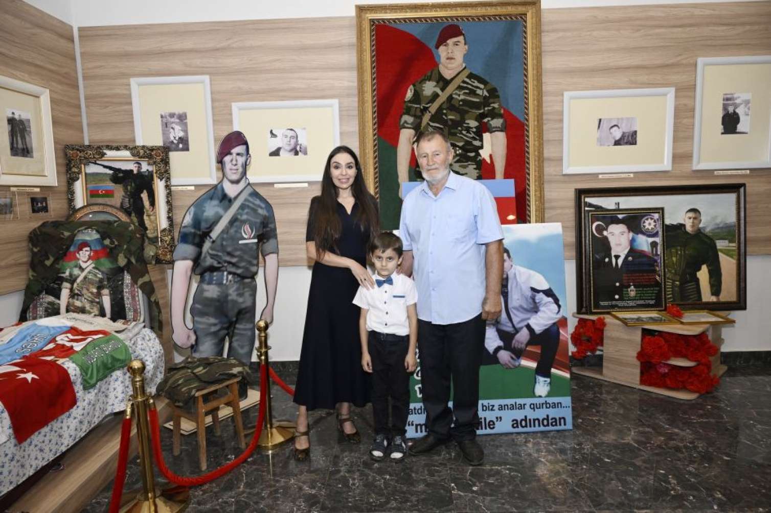 Leyla Əliyeva Mübariz İbrahimovun evinə getdi - FOTO 