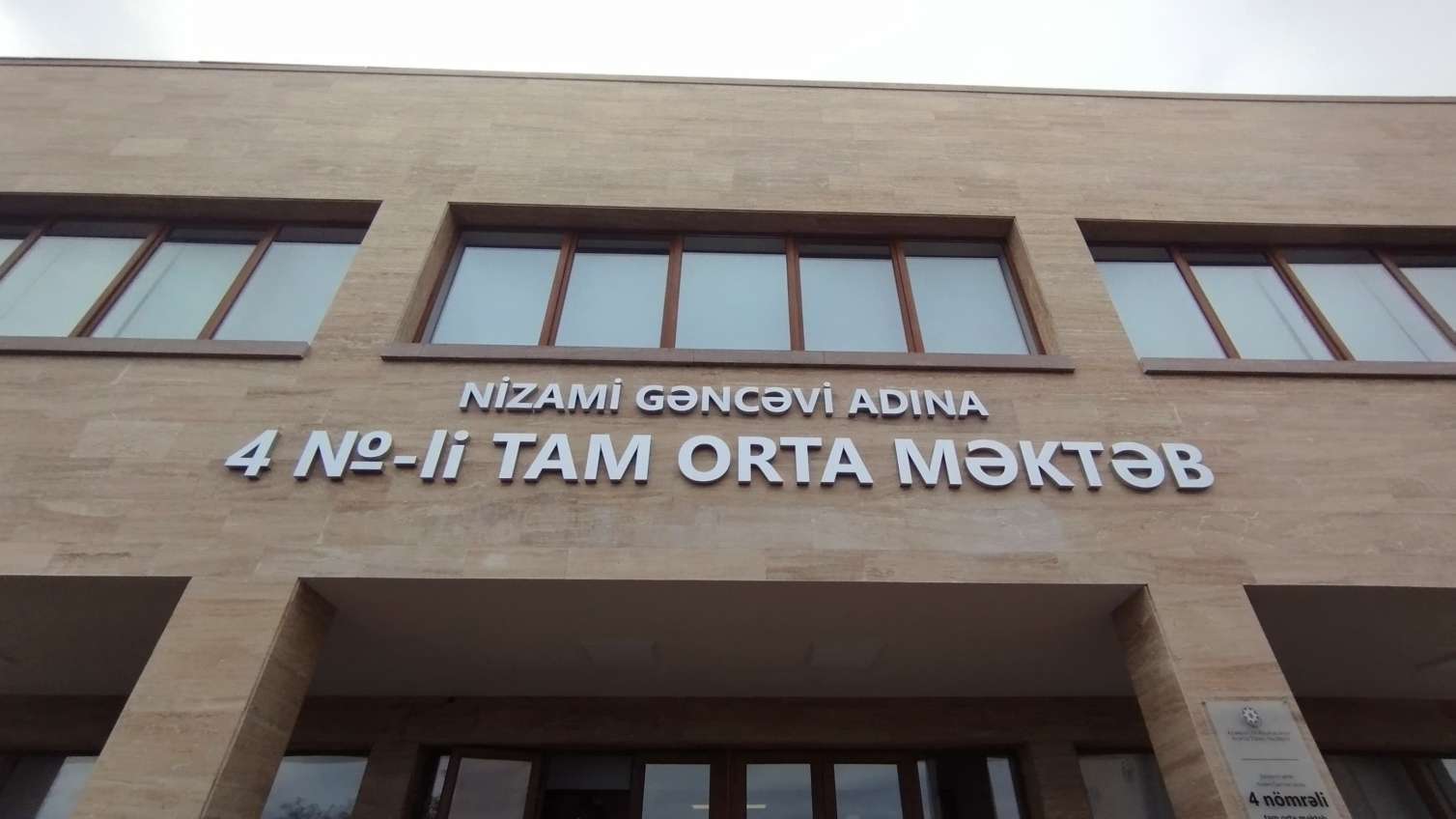 Xankəndidə 4 nömrəli məktəbdə ilk dərs günü bu tarixdə olacaq - FOTO 