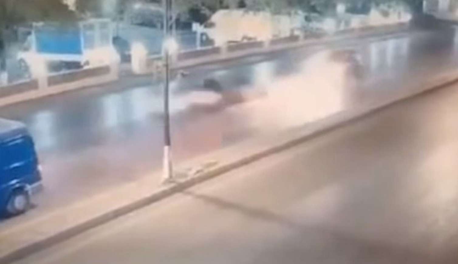 Qubada baş verən dəhşətli qəzanın VİDEOSU 