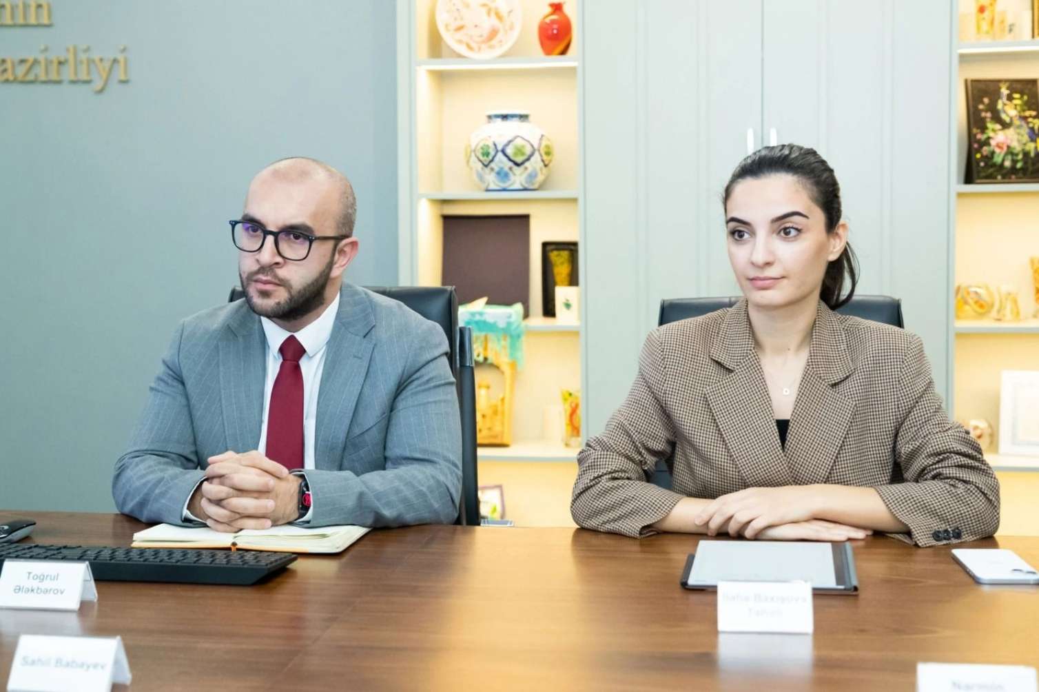 Sahil Babayev üçüncü “Yüksəliş” müsabiqəsinin qalibləri ilə görüşdü -  FOTO