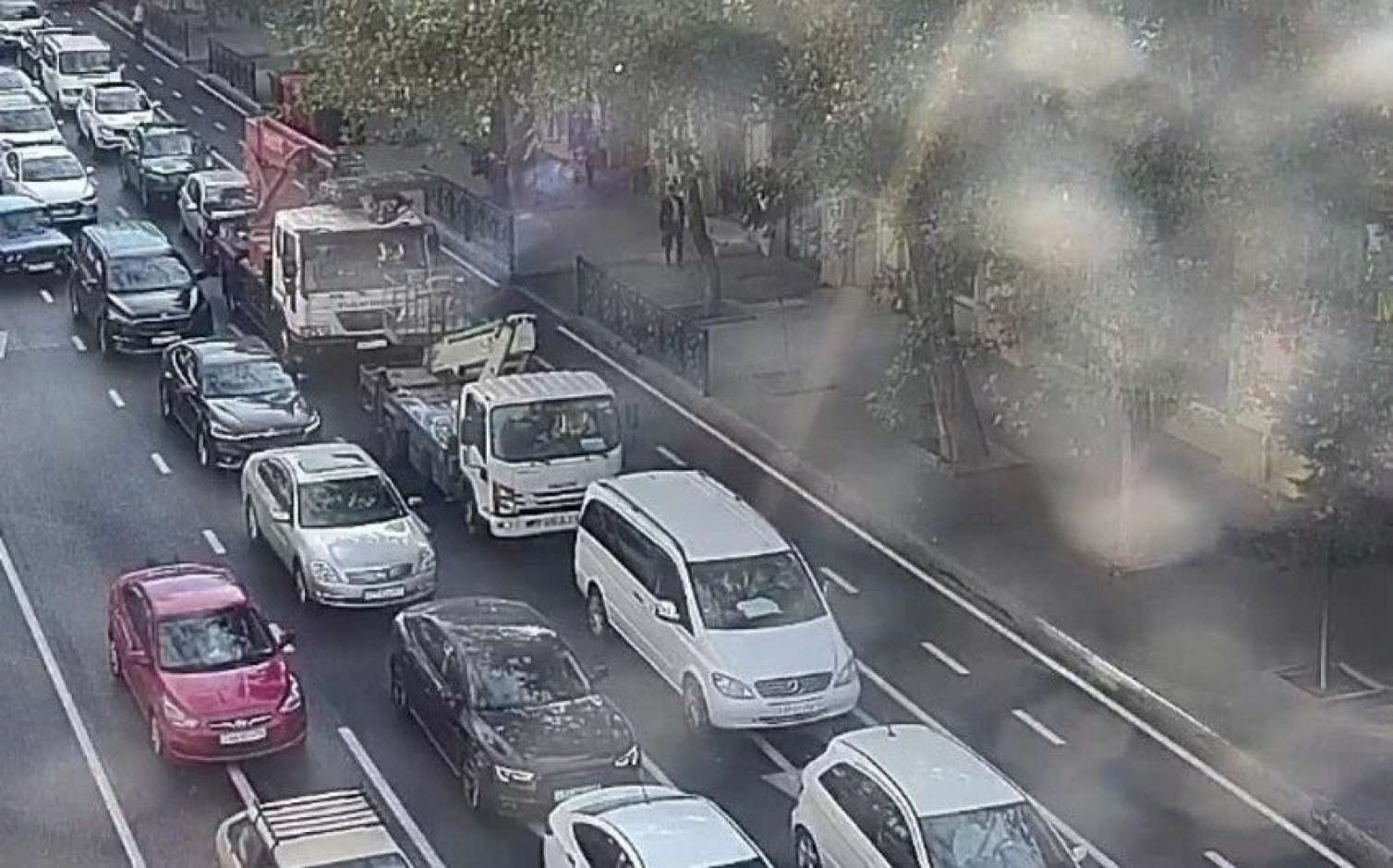 Hansı yollarda tıxac var? 
