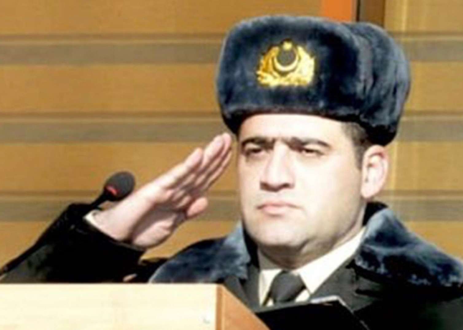 Azərbaycanda polkovnik saxlanıldı 