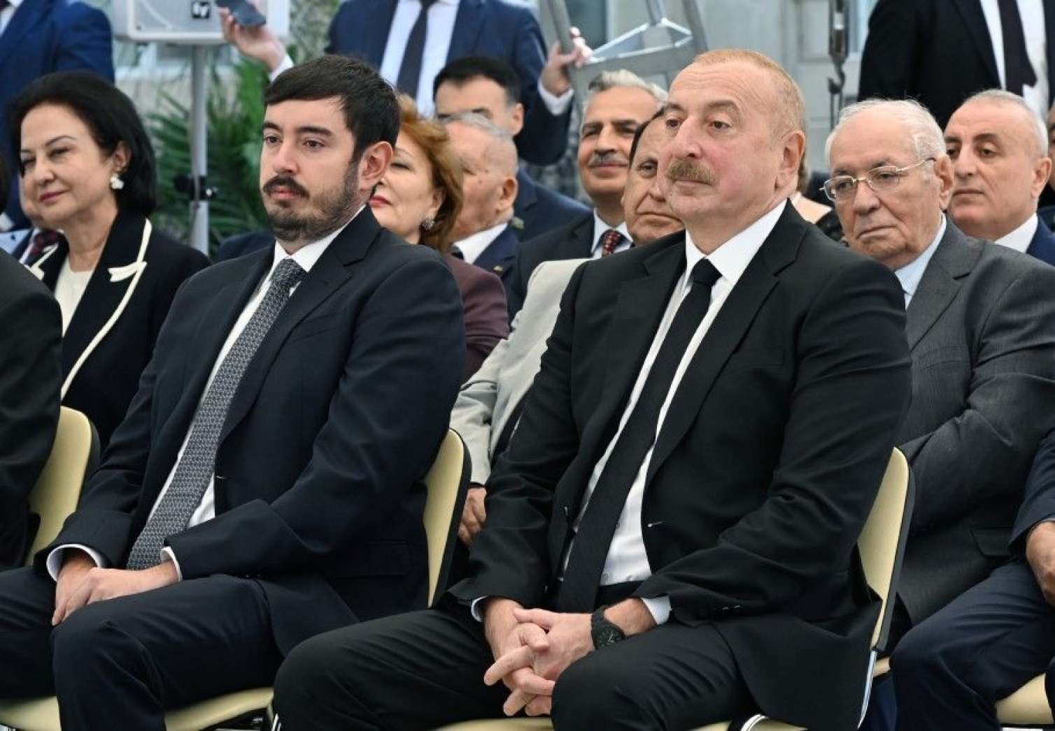 Prezident Aşıq Ələsgərin abidəsinin açılışında -  Yenilənib-FOTO