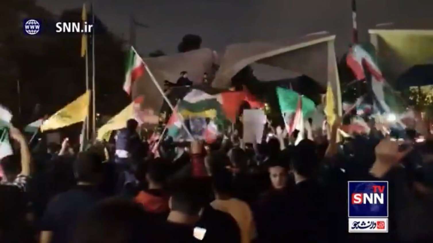İranda İsrailin raket atəşinə tutulması belə qeyd edildi - VİDEO 