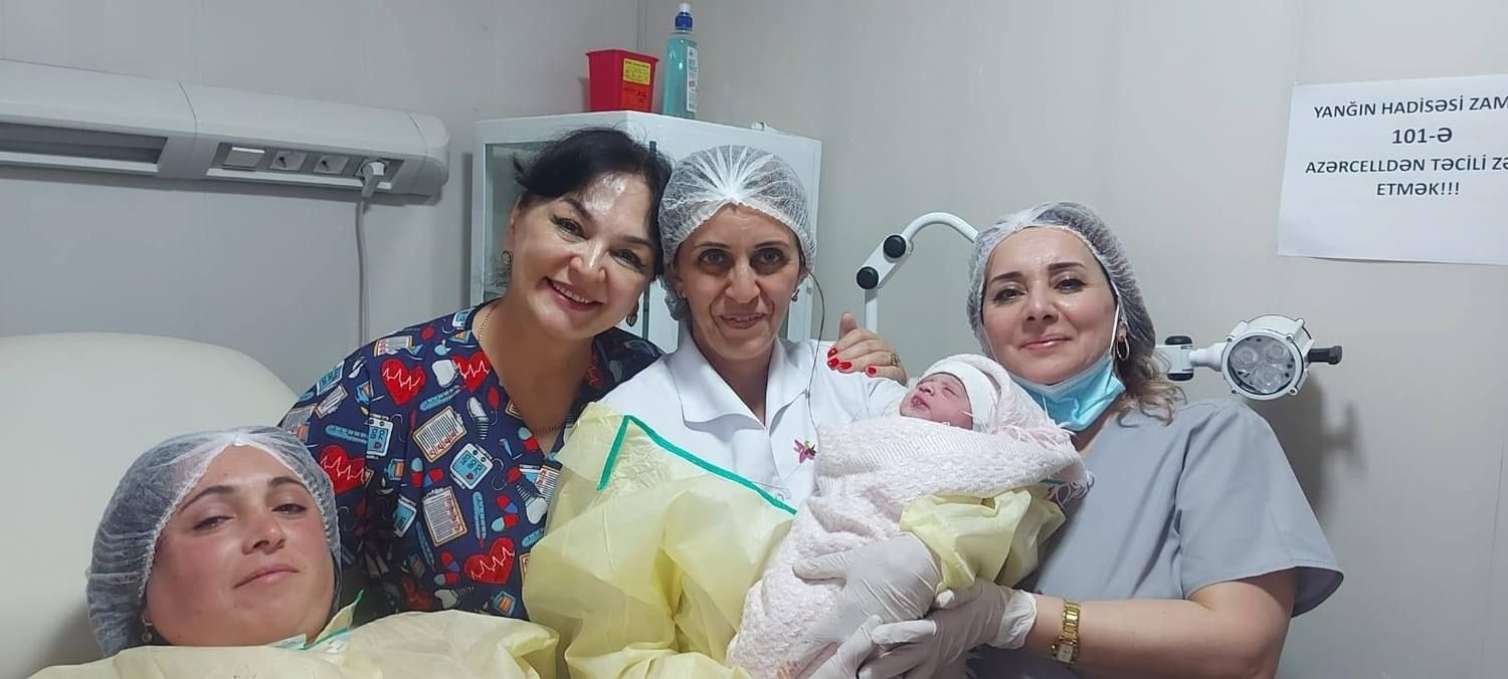 Şuşada ilk körpə dünyaya gəlib - FOTO 