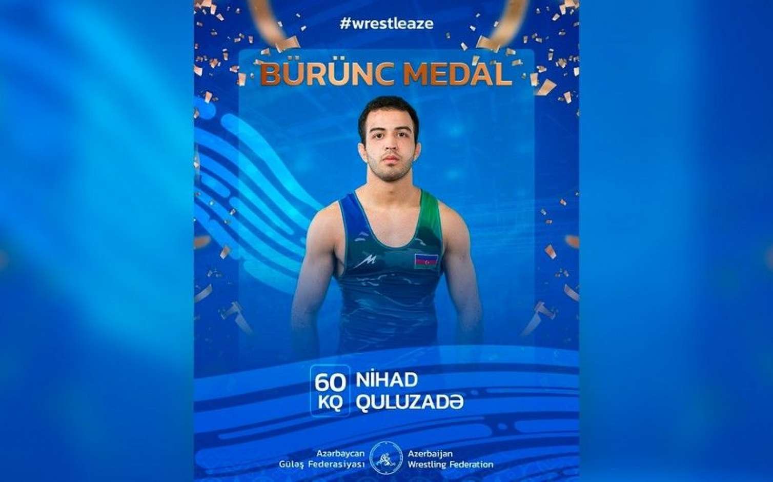 Güləşçimiz DÇ-də bürünc medal qazandı 