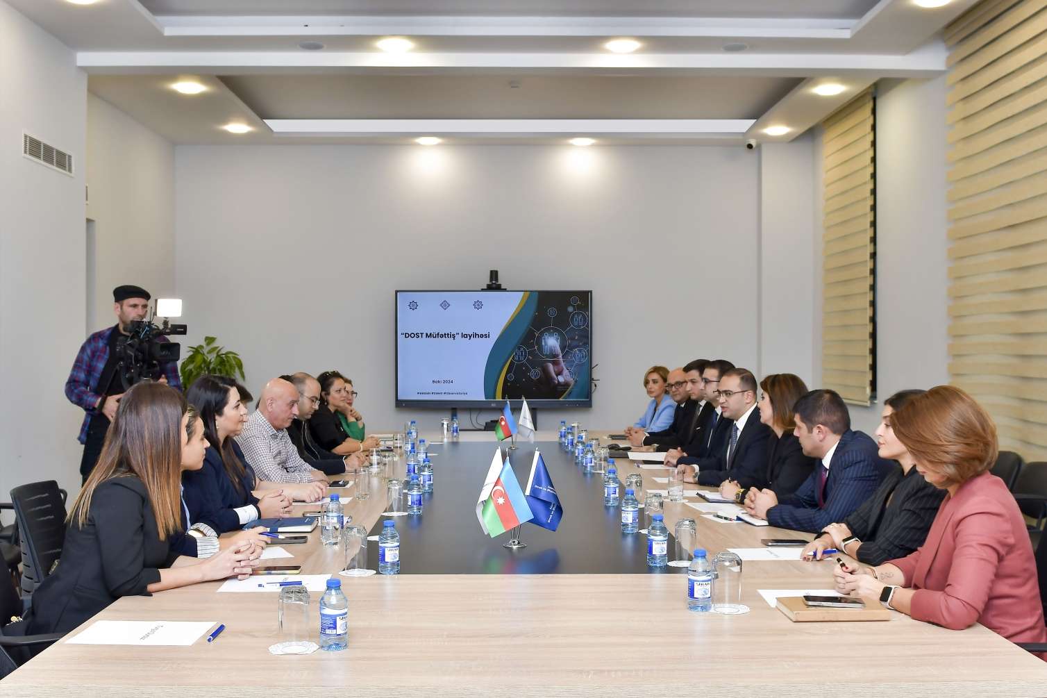 Daha bir qrup işəgötürən üçün “DOST Müfəttiş” layihəsinə dair təqdimat oldu -  FOTO