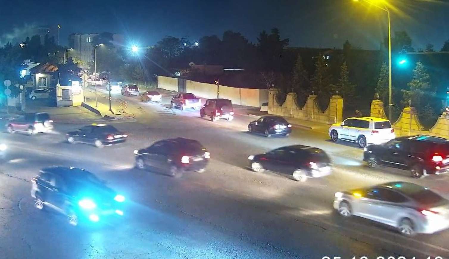 Bakıdakı yanğına görə bağlanan yol açıldı 
