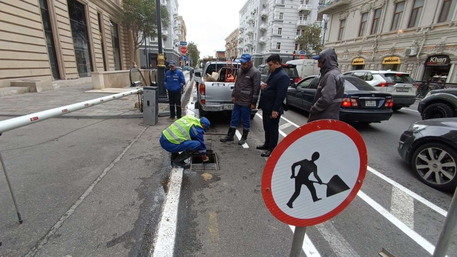 Eldar Əzizov Bağırov körpüsündə təlimdə - FOTOLAR 