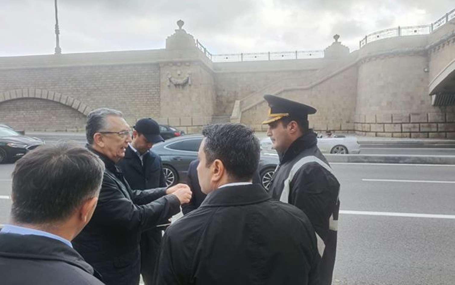 Eldar Əzizov Bağırov körpüsündə təlimdə - FOTOLAR 