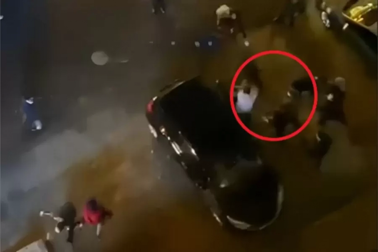 Bakıda toyda kütləvi dava - VİDEO 