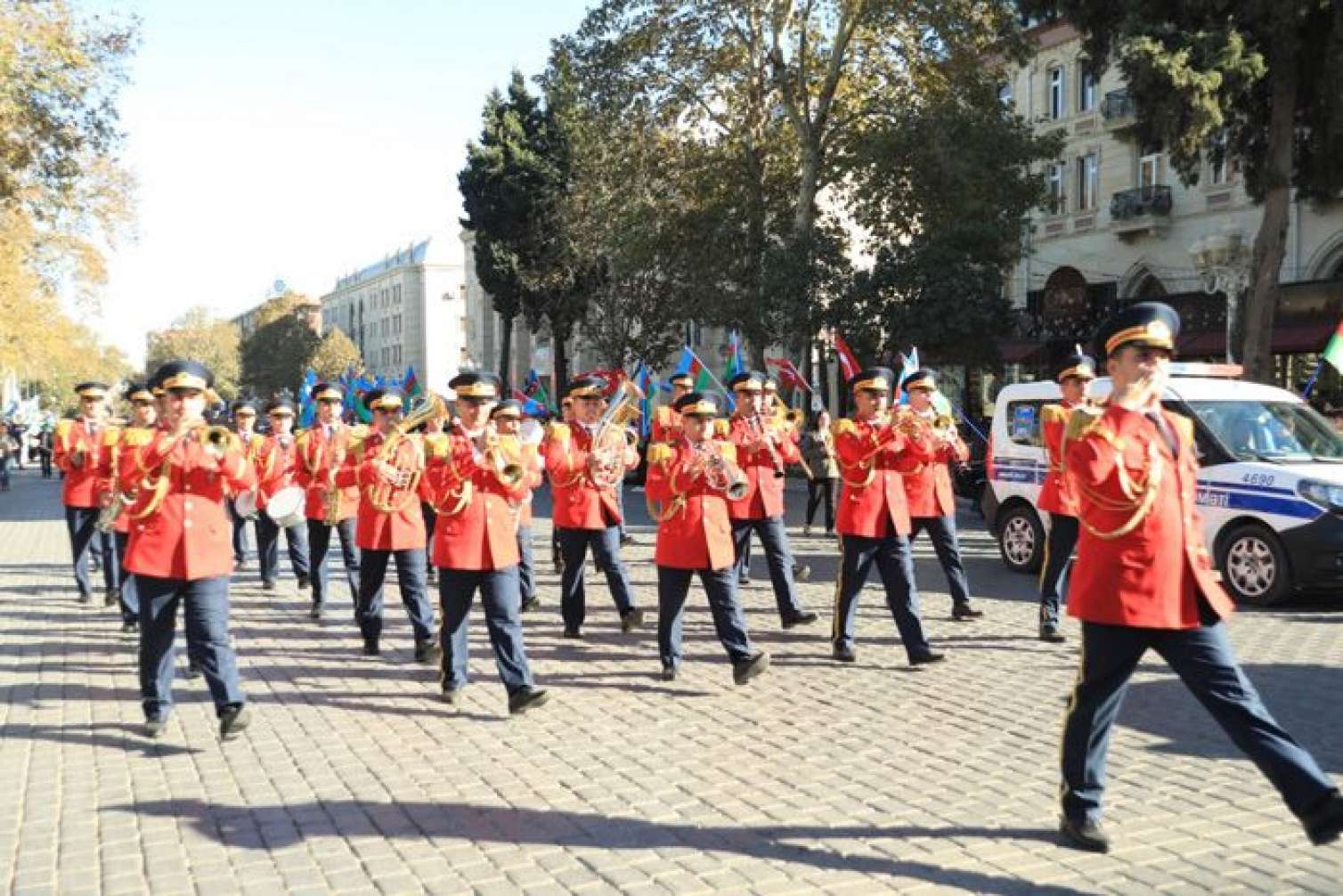 Bakıda Zəfər yürüşü keçirilir - VİDEO - YENİLƏNDİ 