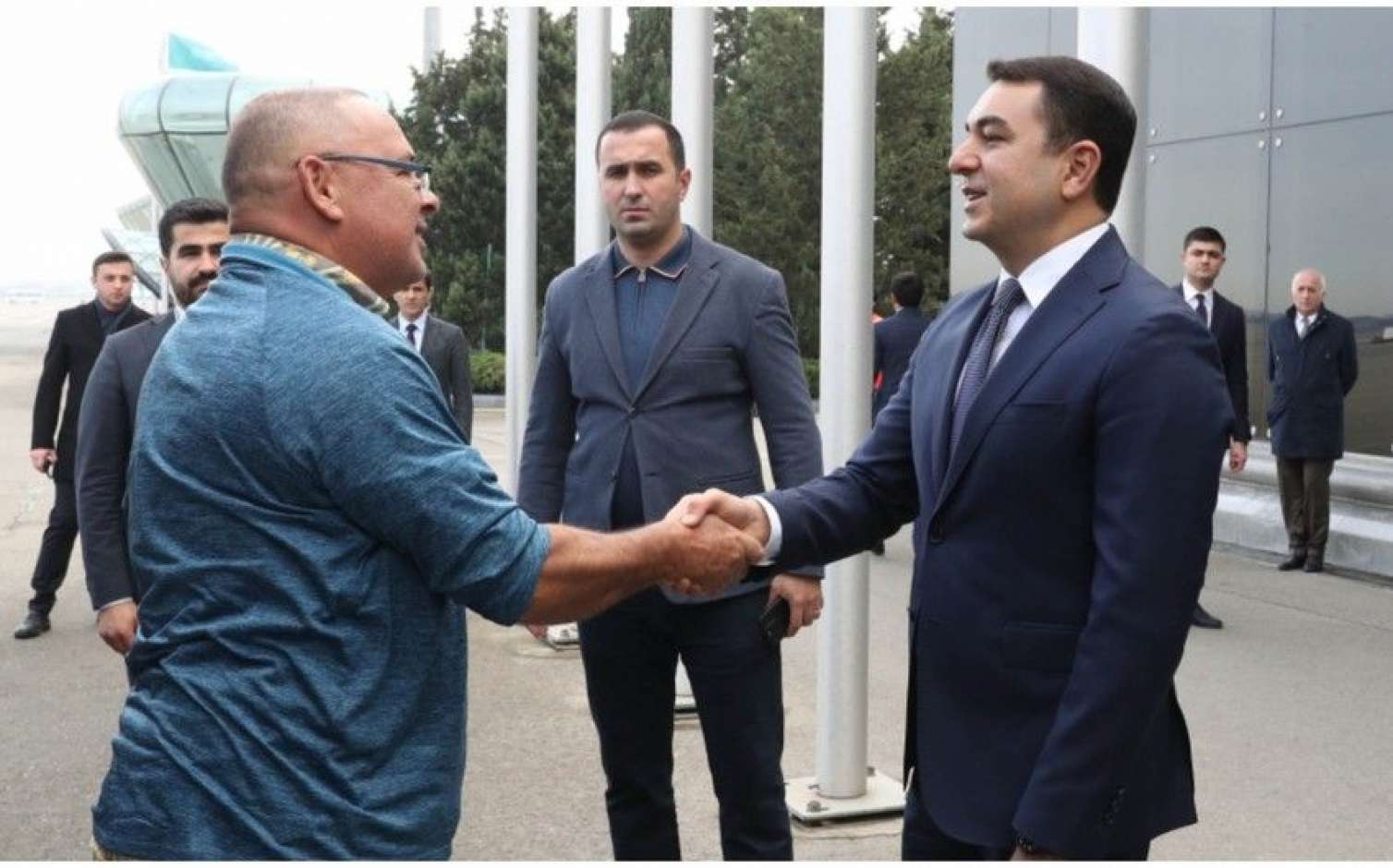 Kuk Adalarının Baş naziri  Azərbaycanda səfərdədir 