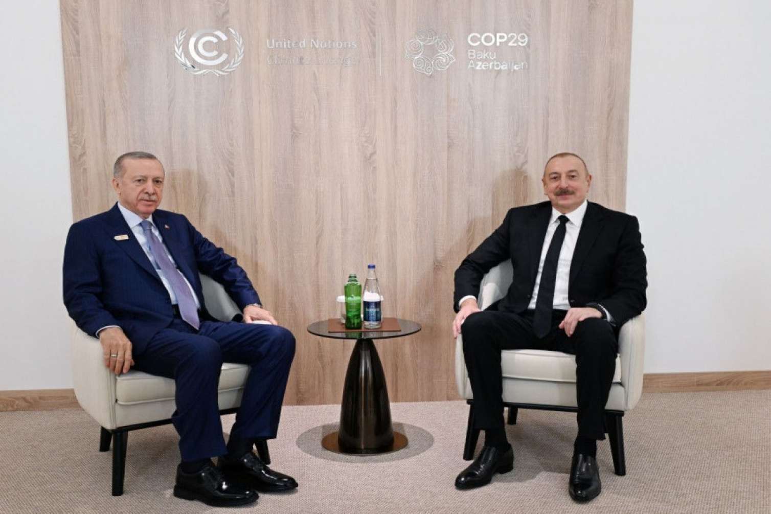  İlham Əliyev Rəcəp Tayyip Ərdoğanla görüşdü - FOTO 
