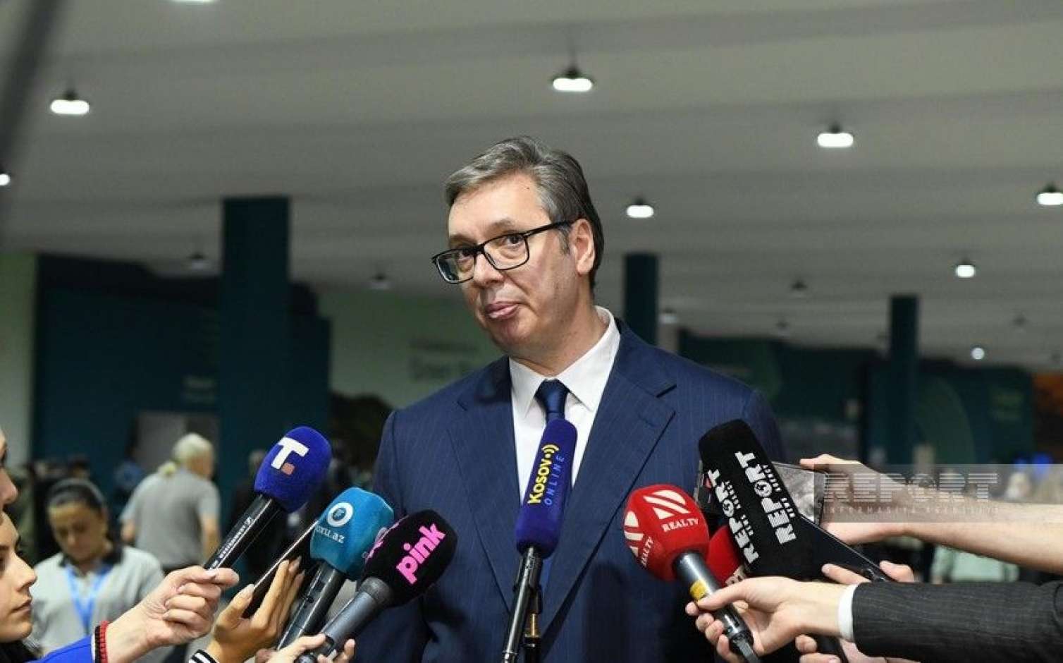 Vuçiç: "Onların gəlib-gəlməməsi fərq etmir, biz buradayıq" 