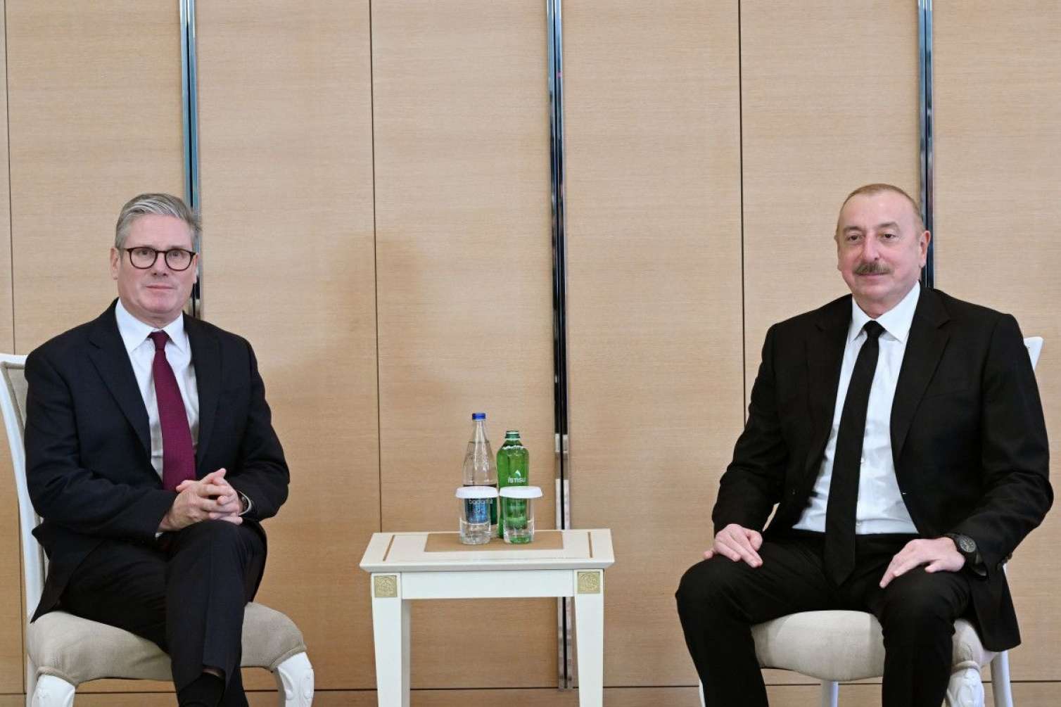 İlham Əliyev Britaniyanın Baş naziri ilə görüşdü 