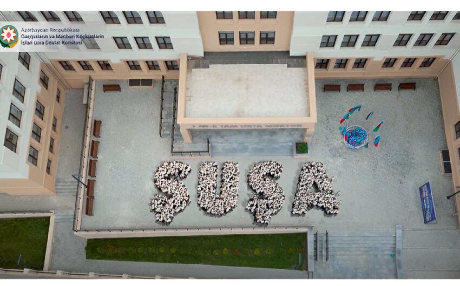 Şuşada fləşmob keçirildi - MARAQLI GÖRÜNTÜLƏR 