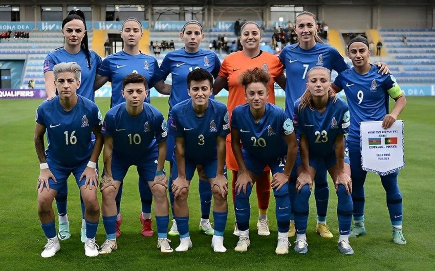 Qadın futbolçulardan ibarət Milli yığmalar qarşılaşacaq 
