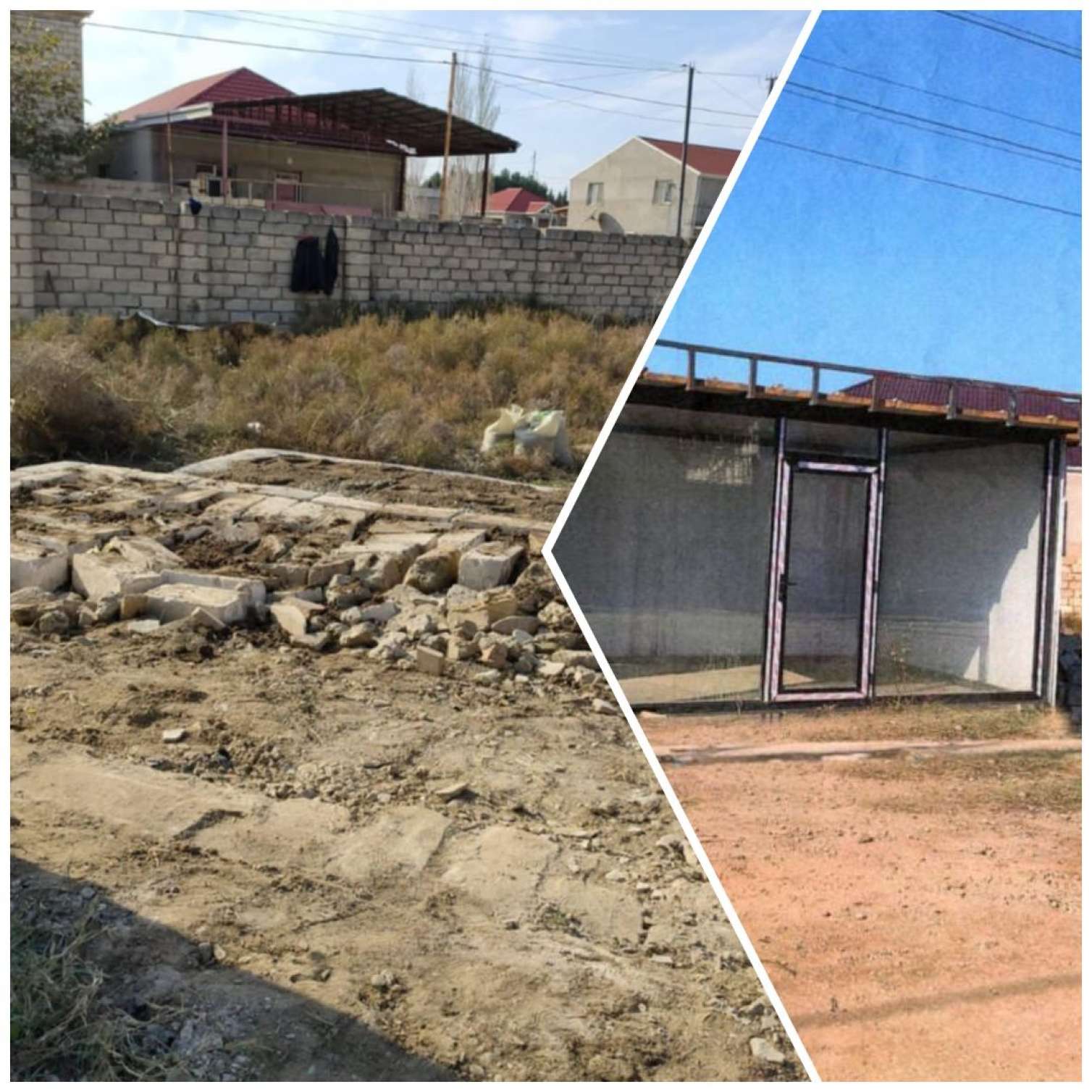 "Şəhərsalma İdarəsi köşkümü oğurlayıb, geri qaytarmır" - ŞİKAYƏT/FOTO 