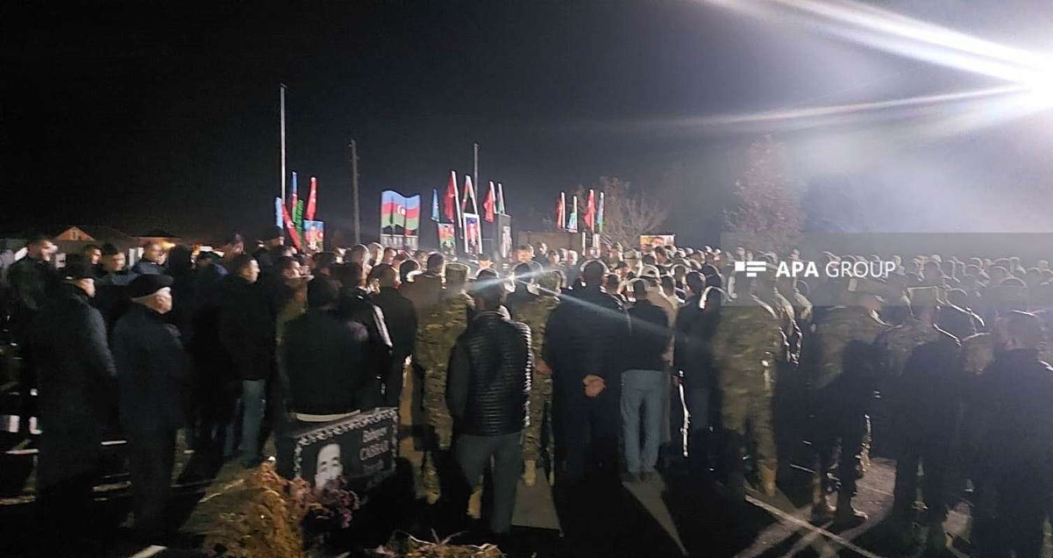 Hərbi qulluqçumuz dəfn edildi - FOTO 