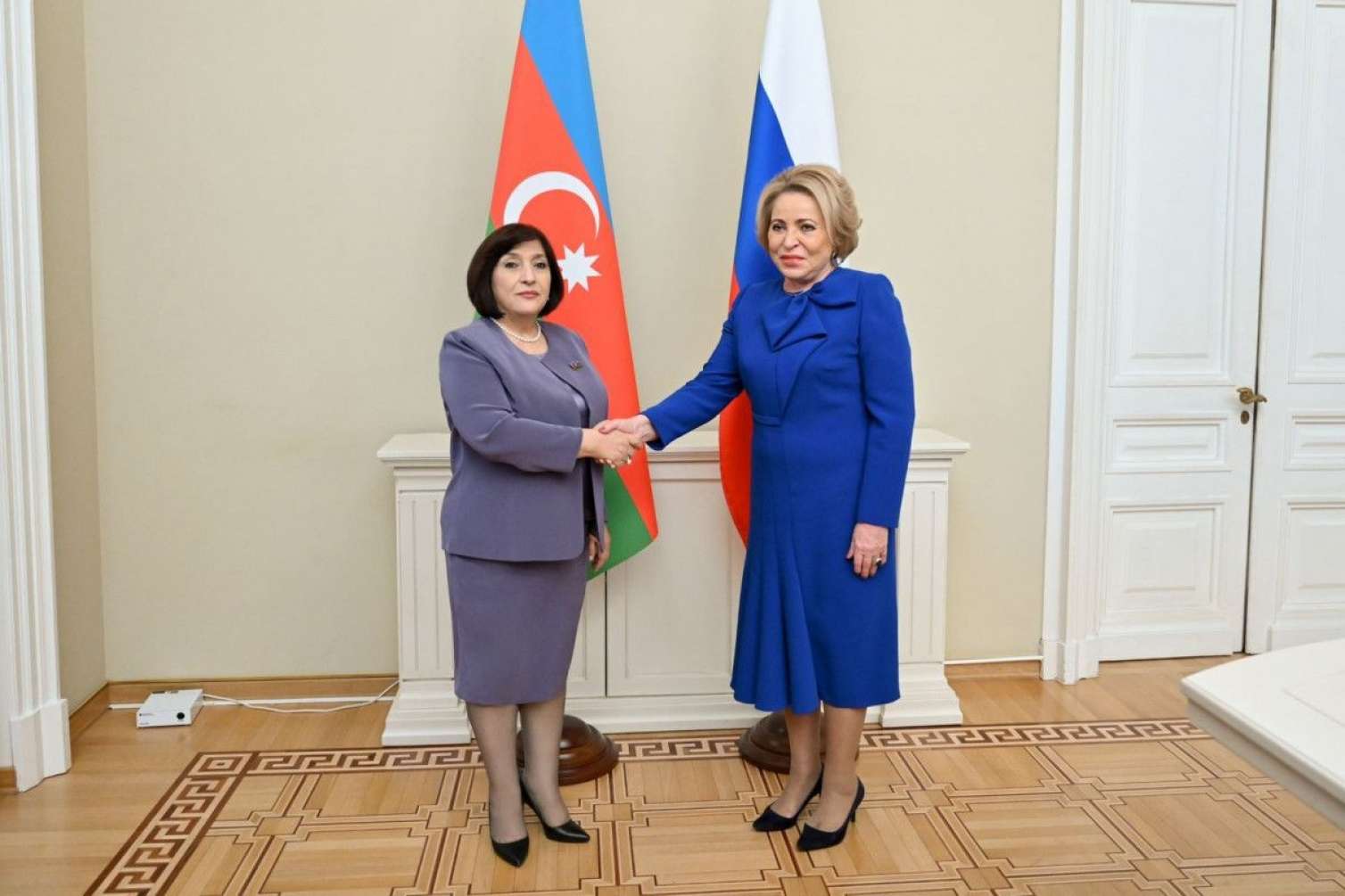 Sahibə Qafarova Valentina Matviyenko ilə görüşdü 