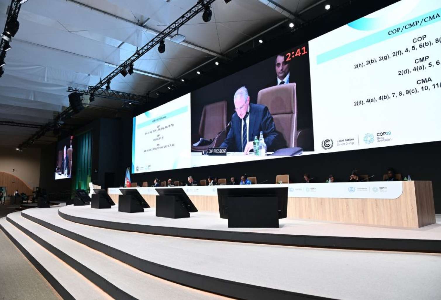 COP29-da Paris Sazişinin 6-cı maddəsi tam təsdiqləndi 