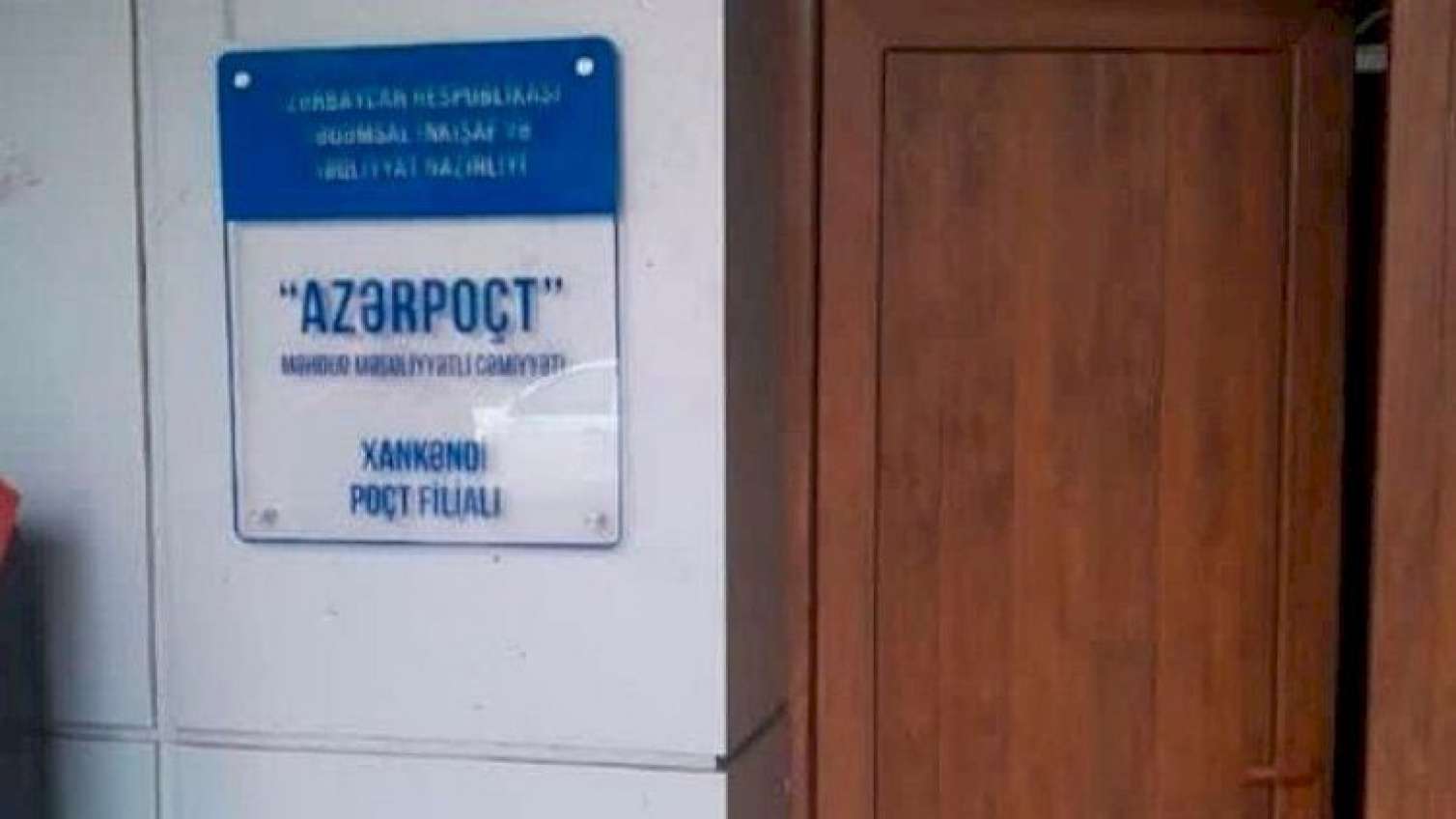 Xankəndidə poçt işə başladı 